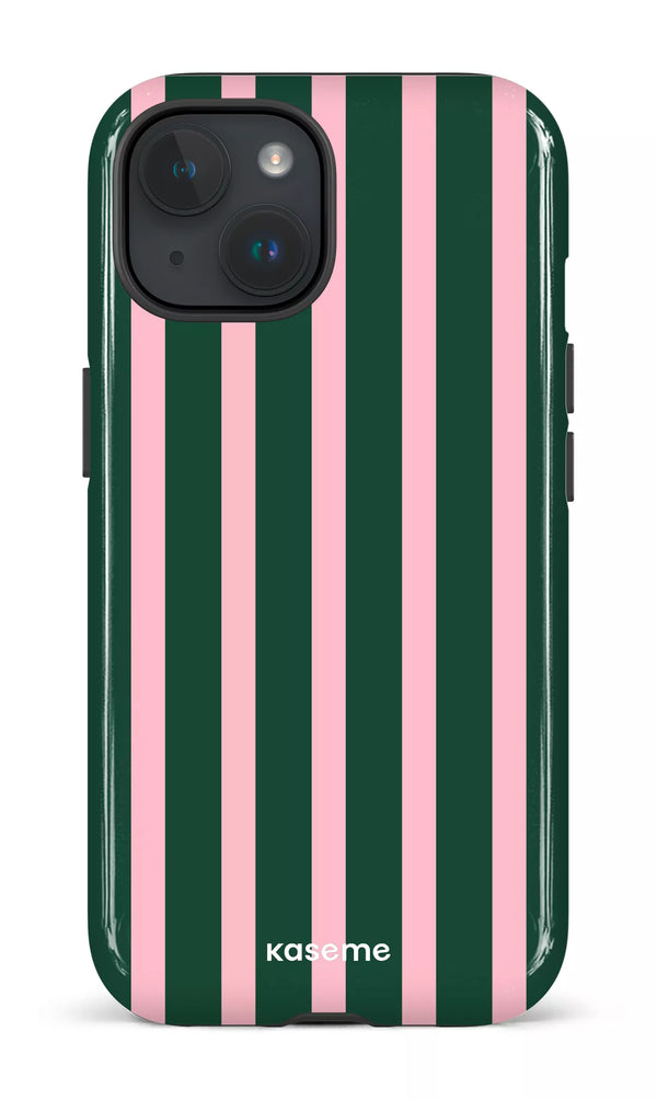 iPhone 15 MagSafe - Impact Case Berry Lane Green -