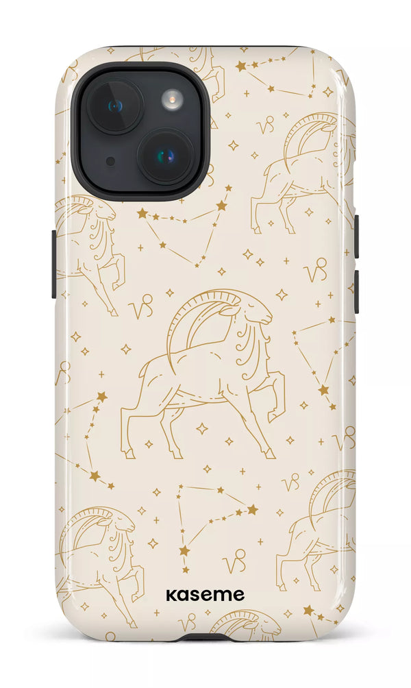 iPhone 15 MagSafe - Impact Case Capricorn Beige -