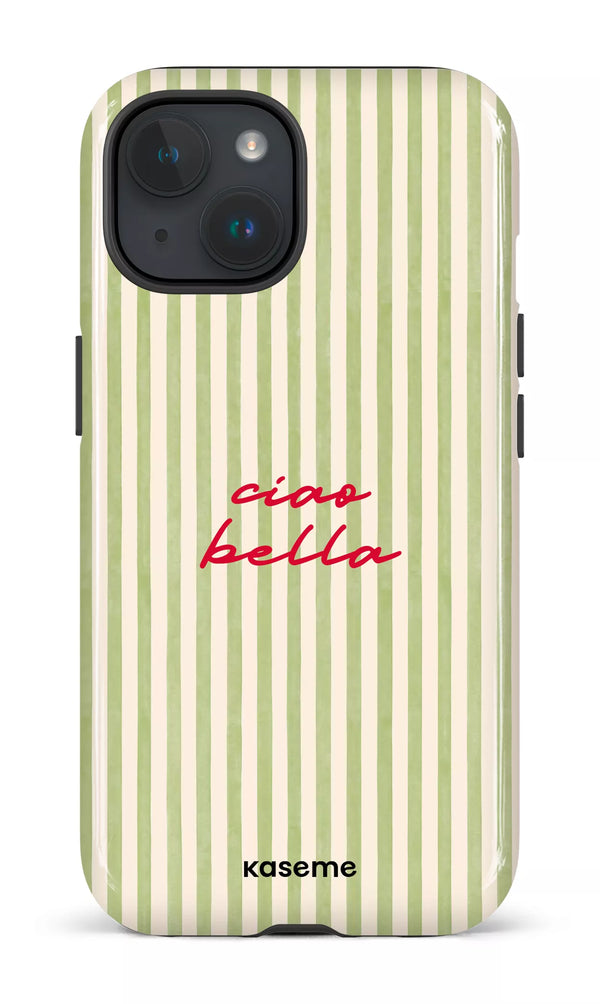 iPhone 15 MagSafe - Impact Case Ciao Bella Green -