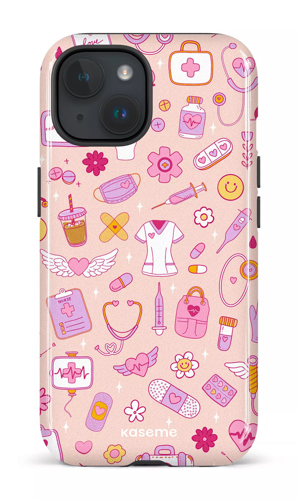 iPhone 15 MagSafe - Impact Case Code Pink -