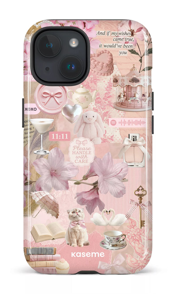 iPhone 15 MagSafe - Impact Case Coquette Diary -