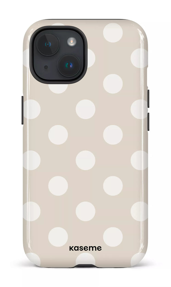 iPhone 15 MagSafe - Impact Case Couture Beige -