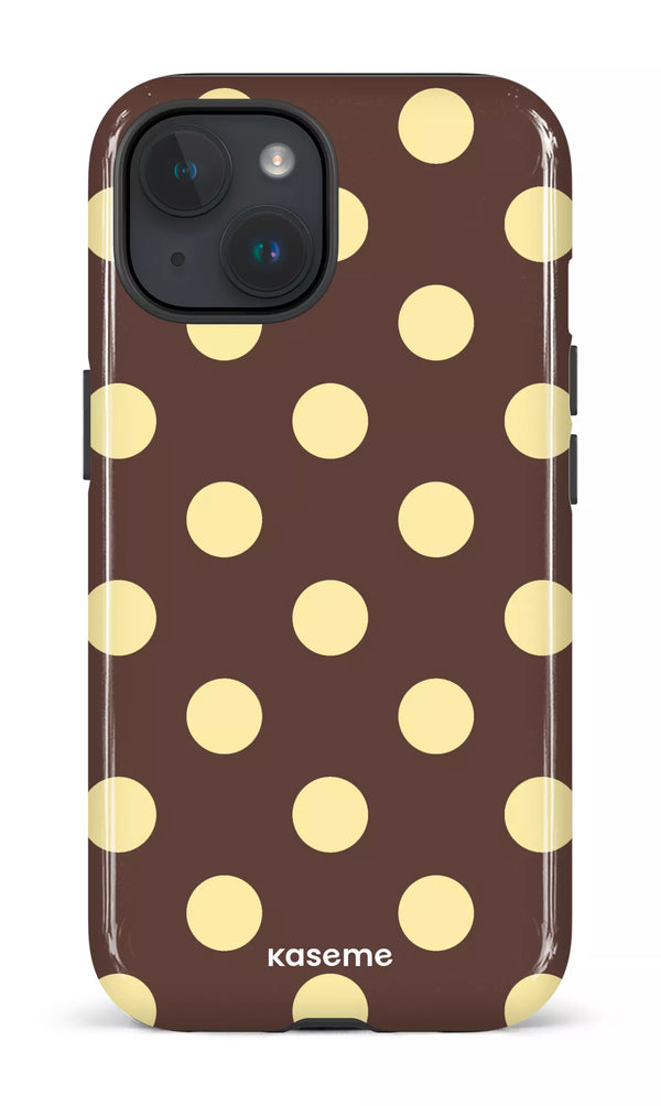 iPhone 15 MagSafe - Impact Case Couture Brown -