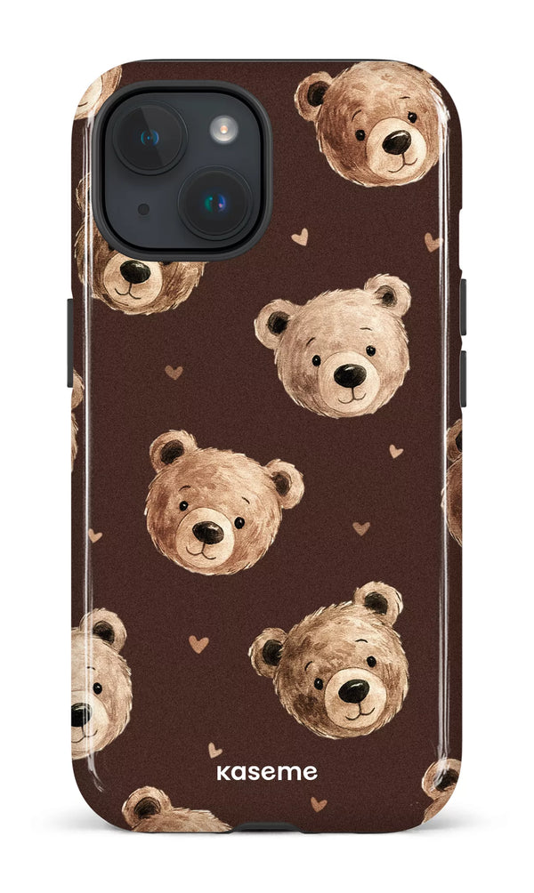 iPhone 15 MagSafe - Impact Case Cubbie Brown -