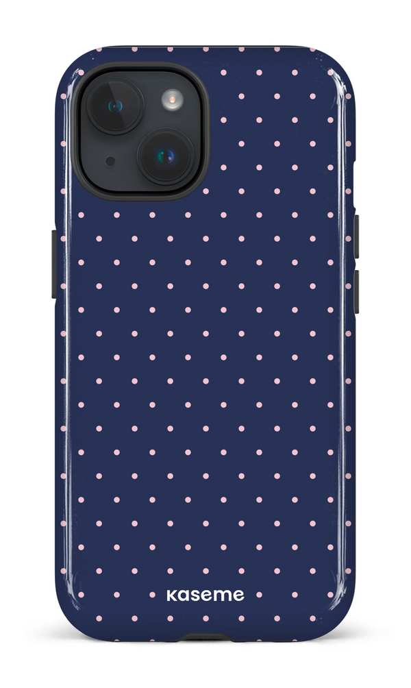 iPhone 15 MagSafe - Impact Case Ditsy Navy -