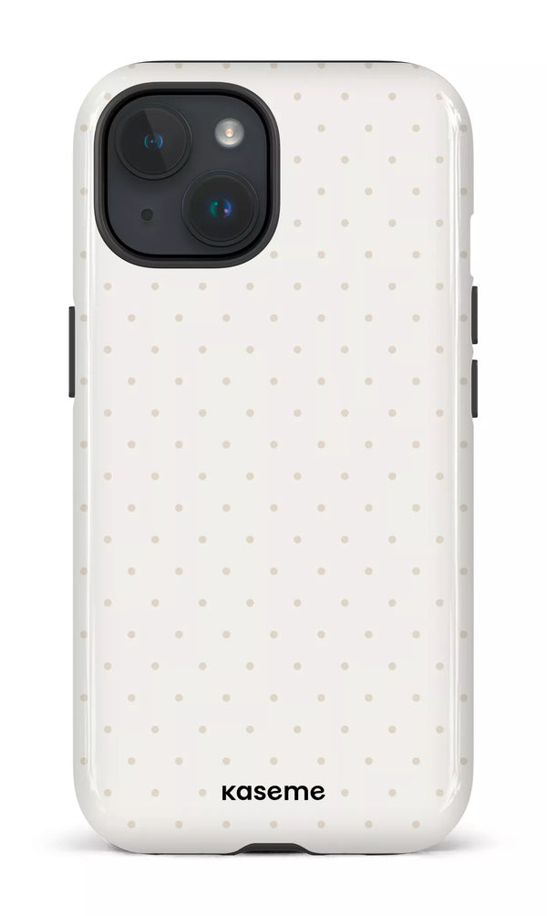 iPhone 15 MagSafe - Impact Case Ditsy White -