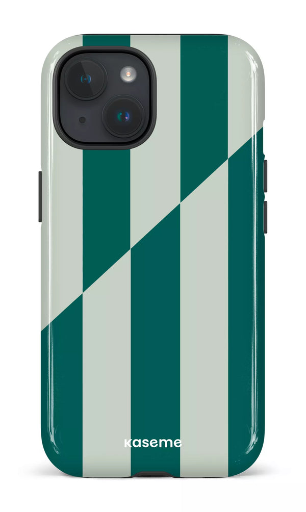 iPhone 15 MagSafe - Impact Case Divided Green -