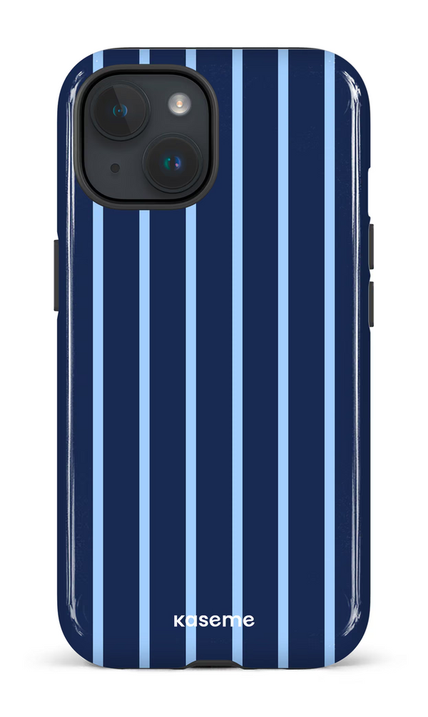 iPhone 15 MagSafe - Impact Case Dolce Striscia Marine -