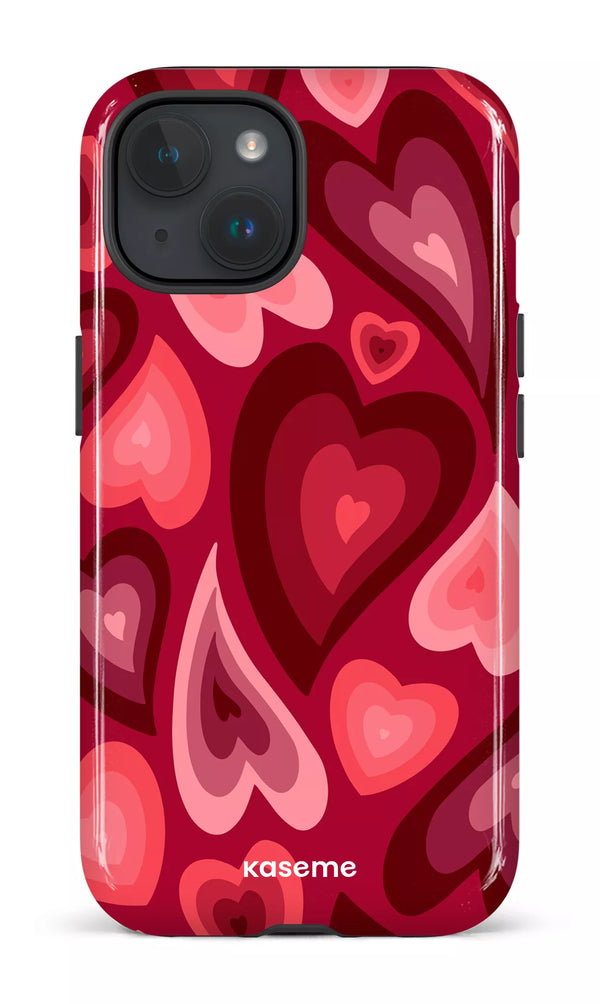 iPhone 15 MagSafe - Impact Case Dulce red -