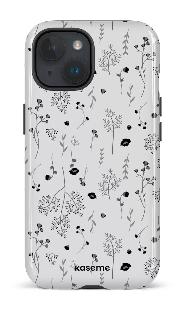iPhone 15 MagSafe - Impact Case Evelyn white -