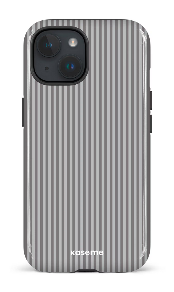 iPhone 15 MagSafe - Impact Case Everline Charcoal -