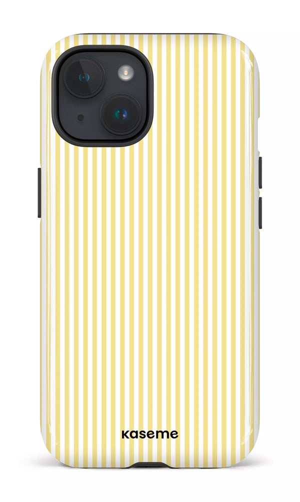 iPhone 15 MagSafe - Impact Case Everline Yellow -