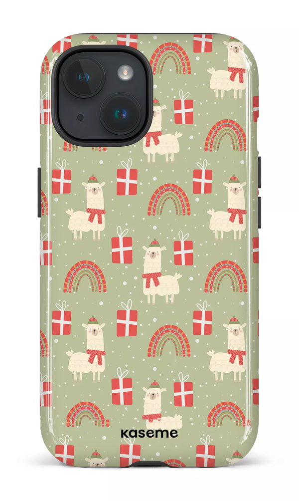 iPhone 15 MagSafe - Impact Case Finley Green -