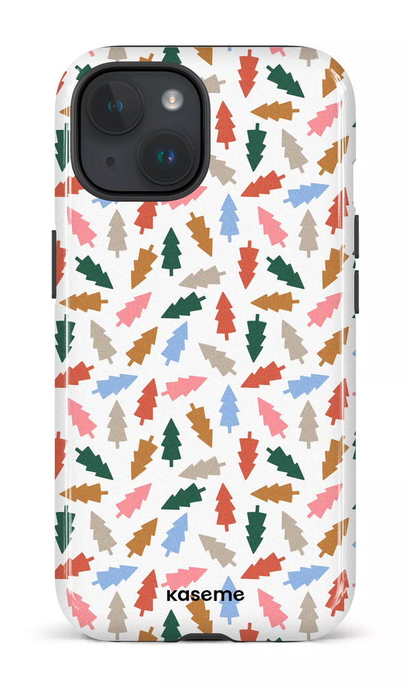 iPhone 15 MagSafe - Impact Case Fir Trees -