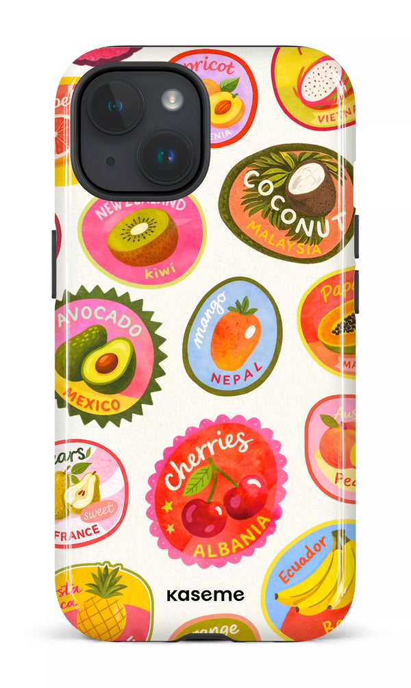 iPhone 15 MagSafe - Impact Case Frutti -