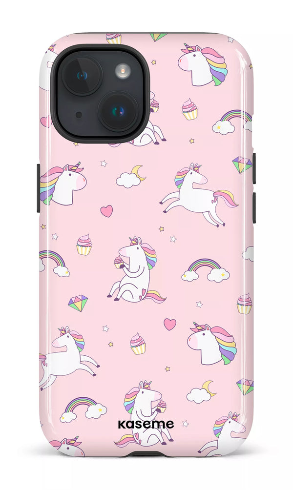 iPhone 15 MagSafe - Impact Case Glitter -