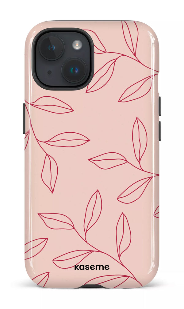 iPhone 15 MagSafe - Impact Case Gloomy magenta -