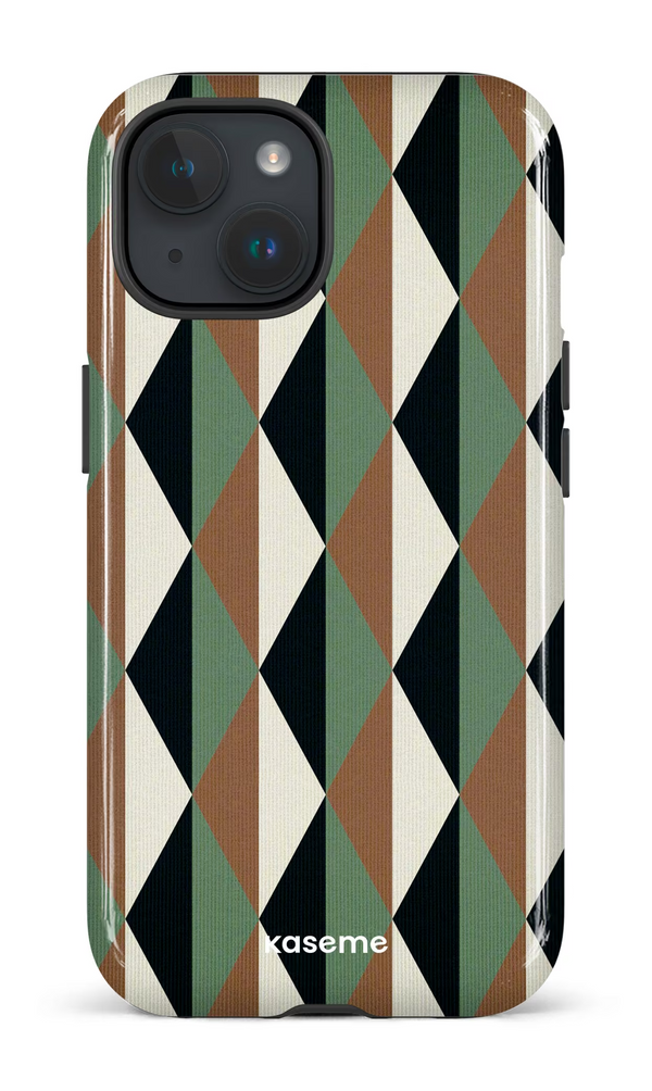 iPhone 15 MagSafe - Impact Case Harlequin -