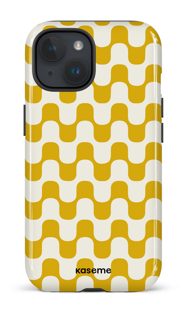 iPhone 15 MagSafe - Impact Case Hippy Yellow -