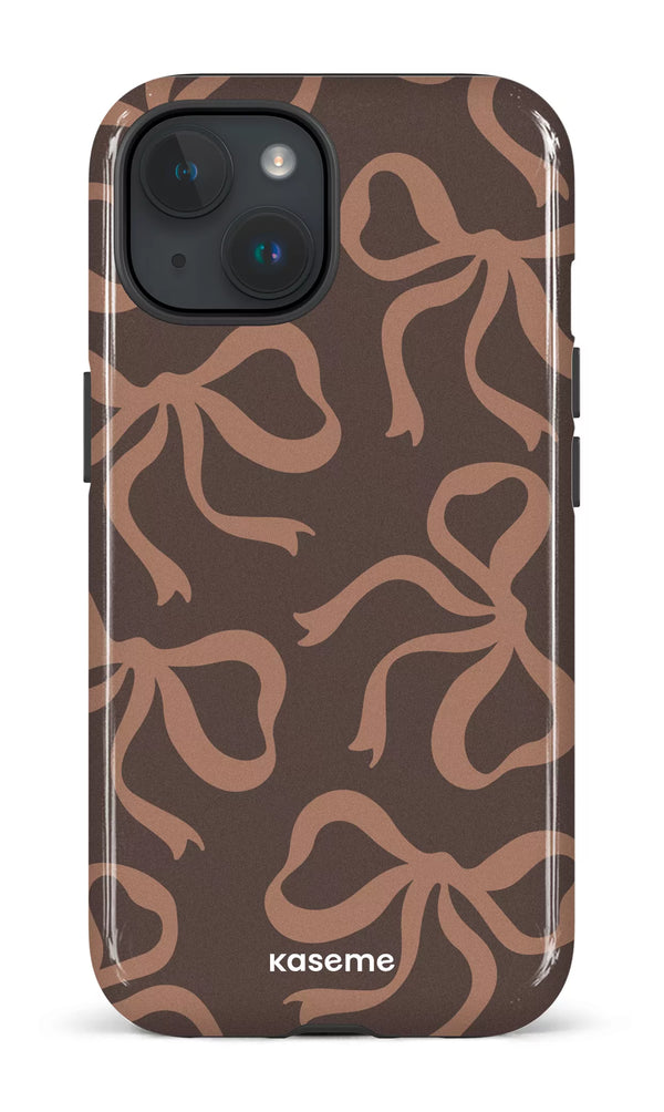 iPhone 15 MagSafe - Impact Case Lace Mocha -