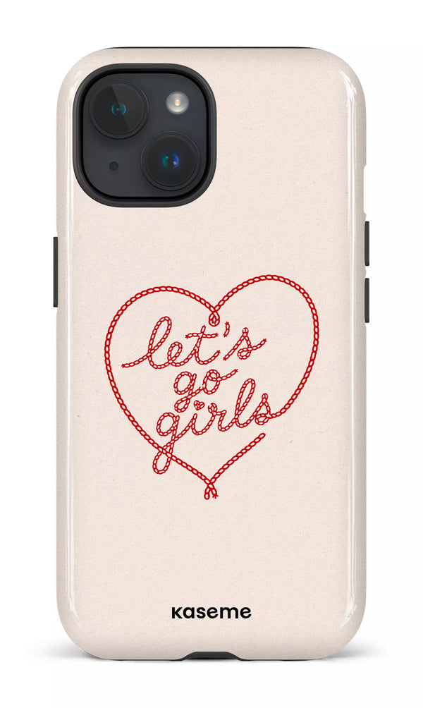 iPhone 15 MagSafe - Impact Case Let’s Go Girls -