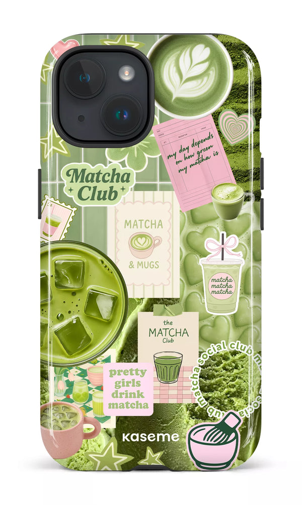 iPhone 15 MagSafe - Impact Case Matcha Rituals -