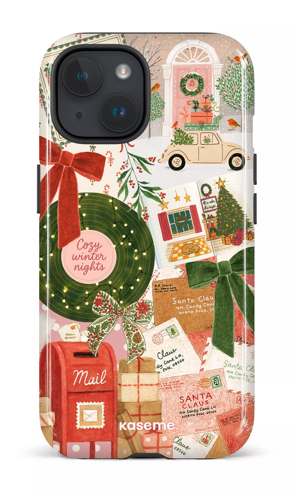 iPhone 15 MagSafe - Impact Case Merry Mail -