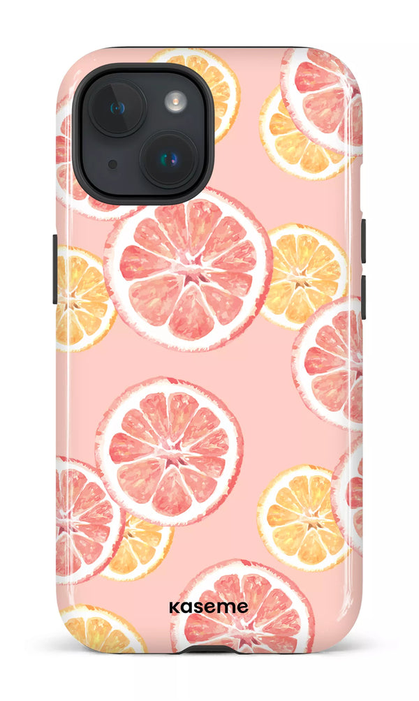 iPhone 15 MagSafe - Impact Case Pink Lemonade phone case -