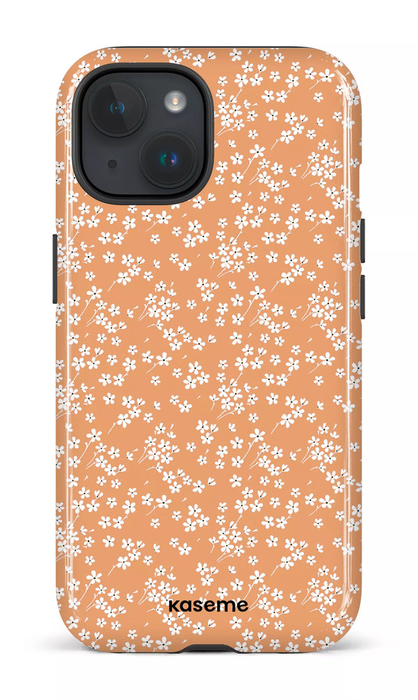 iPhone 15 MagSafe - Impact Case Posy orange -
