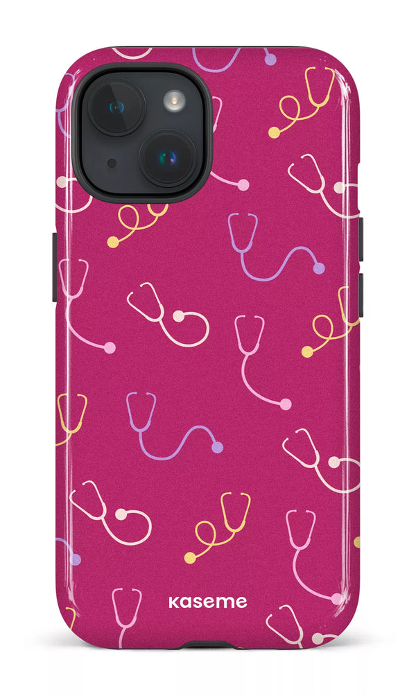 iPhone 15 MagSafe - Impact Case Pulse Pink -