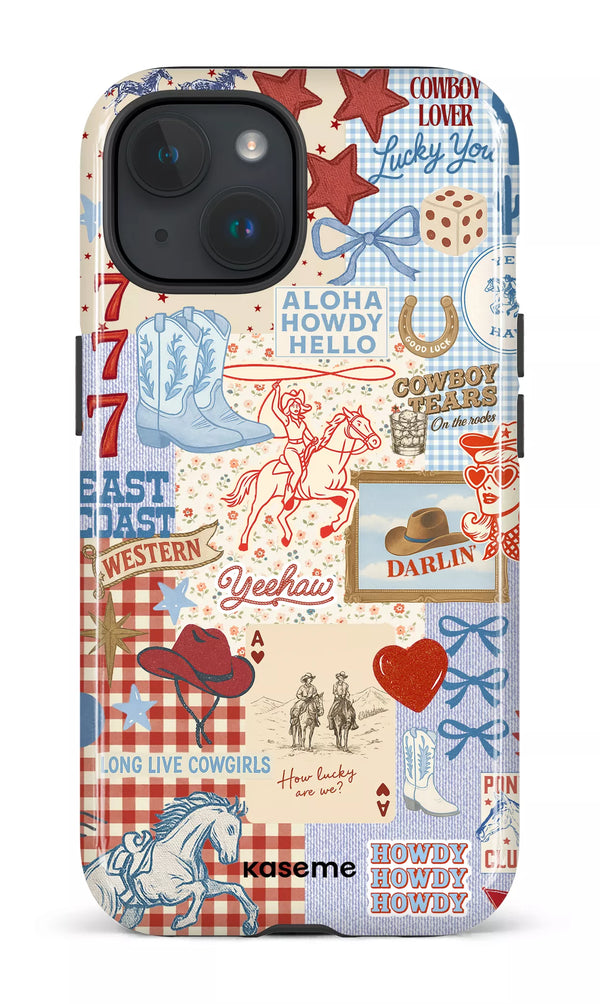 iPhone 15 MagSafe - Impact Case Rodeo Romance -