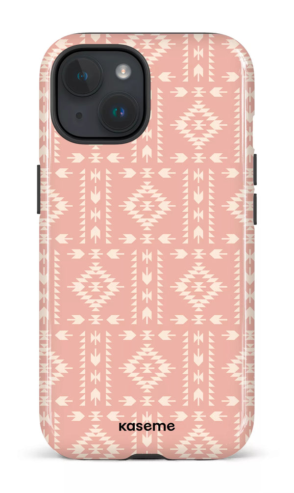 iPhone 15 MagSafe - Impact Case Scandinavian Dusty Pink -