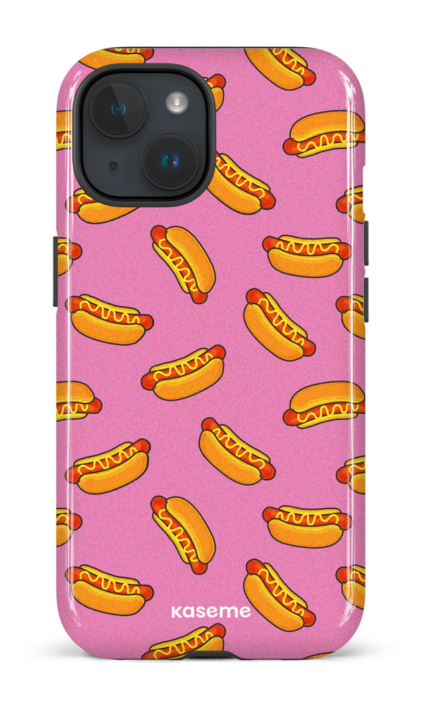 iPhone 15 MagSafe - Impact Case Steam Pink -