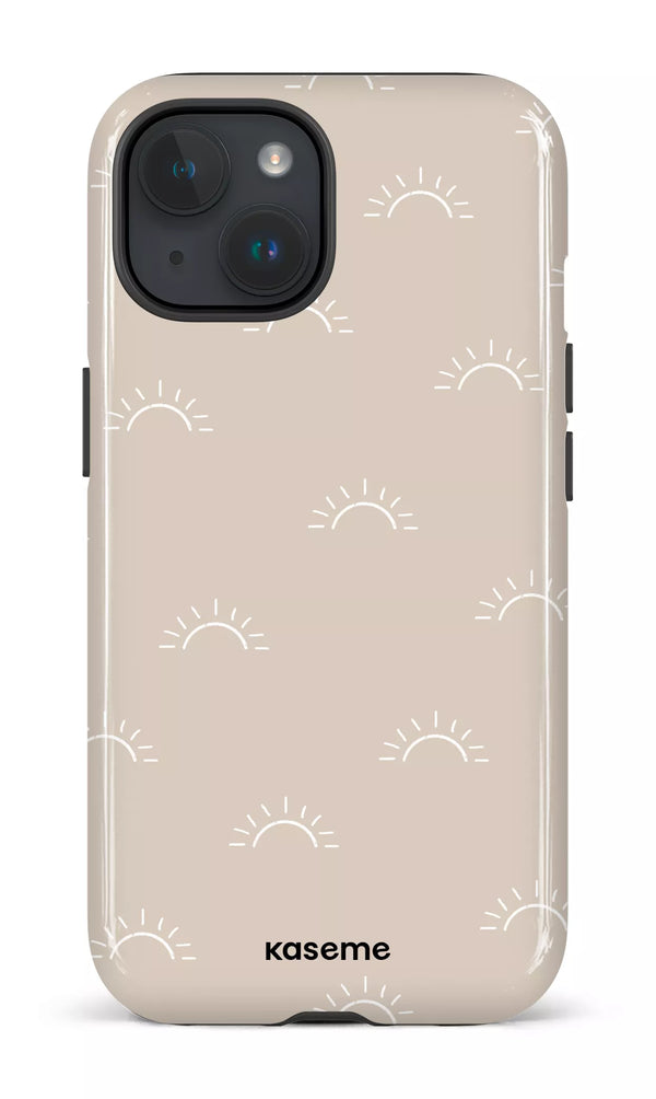 iPhone 15 MagSafe - Impact Case Sunray beige -