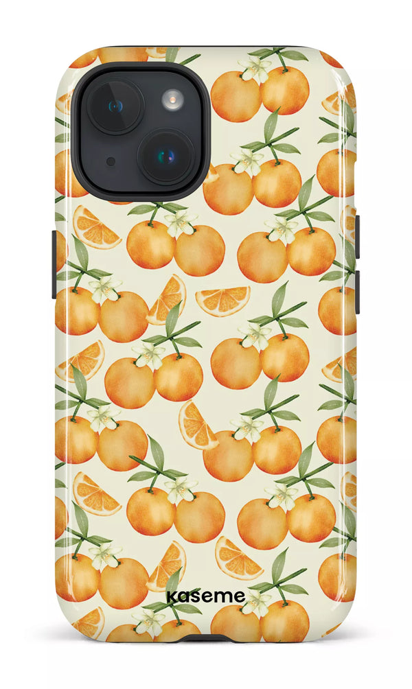 iPhone 15 MagSafe - Impact Case Tangerine -