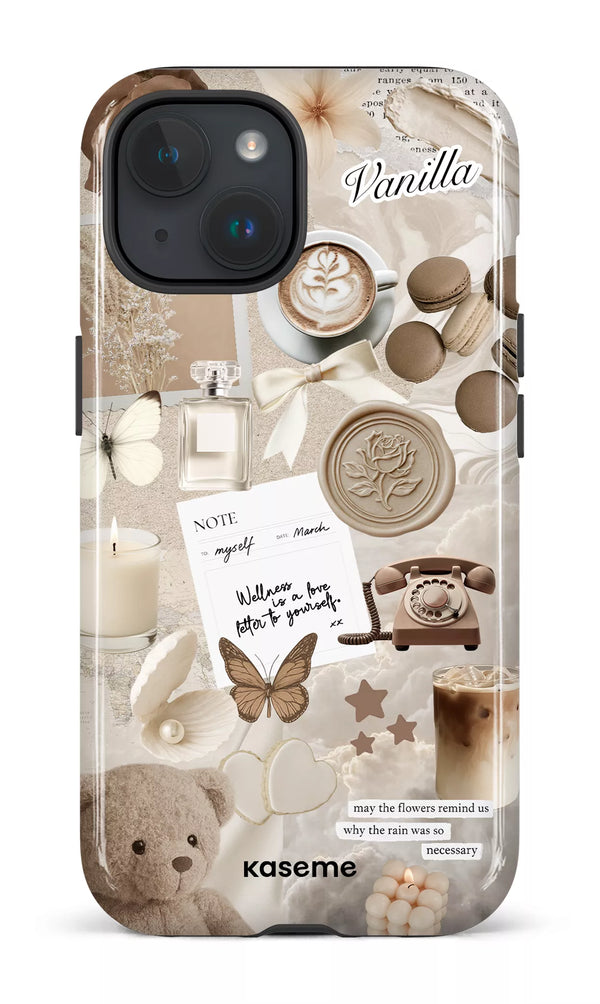 iPhone 15 MagSafe - Impact Case Vanilla Reverie -