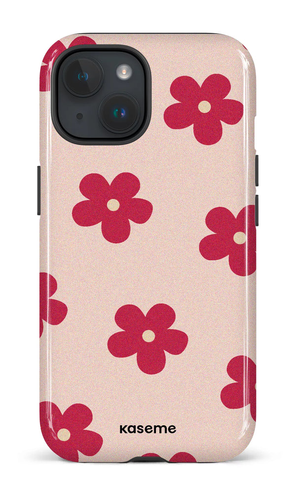 iPhone 15 MagSafe - Impact Case Woodstock magenta -