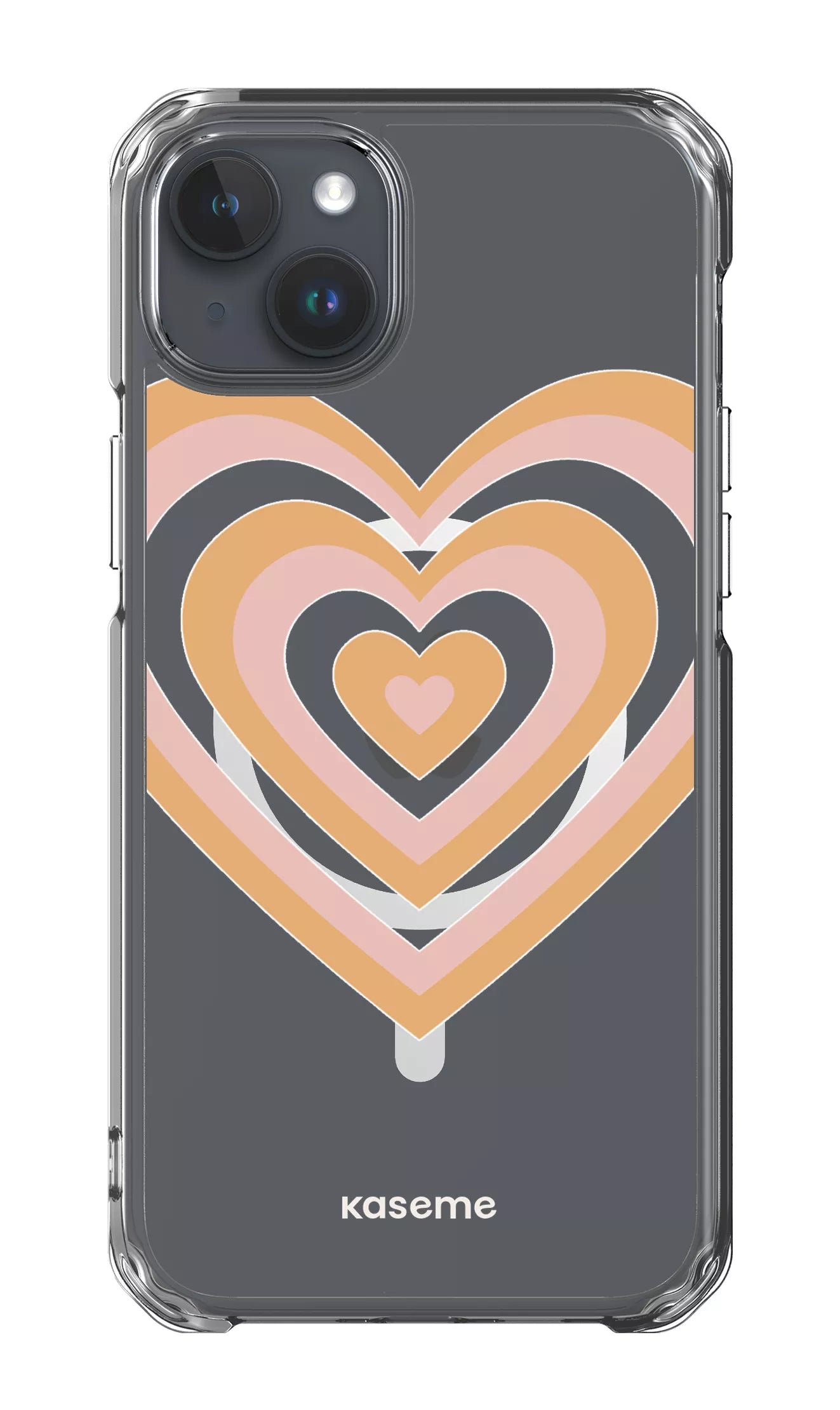 iPhone 15 Plus Clear Case - Magsafe Amor Clear Case -
