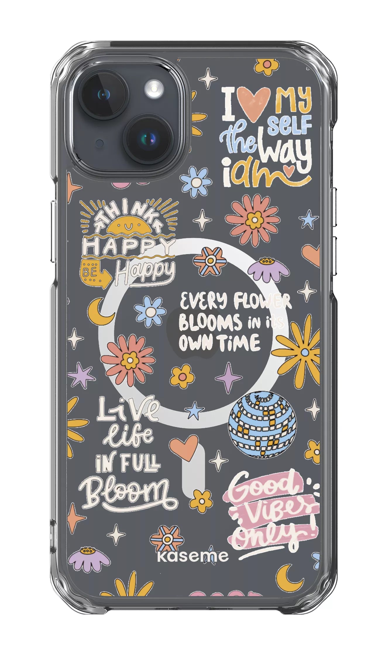 iPhone 15 Plus Clear Case - Magsafe Candid Clear Case -