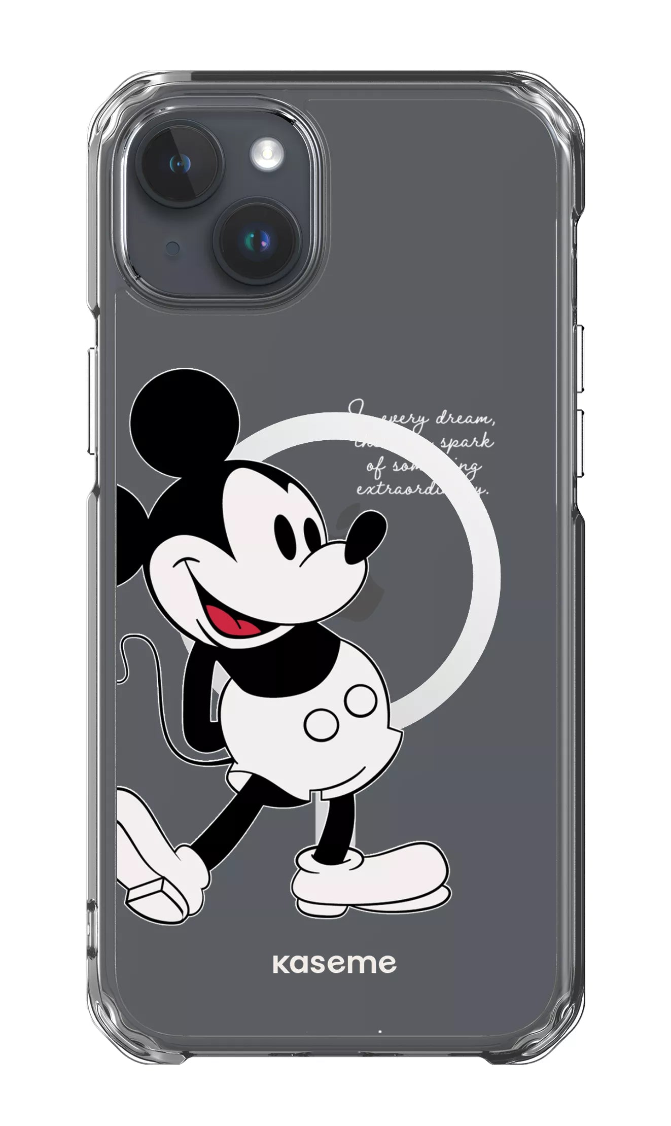 iPhone 15 Plus Clear Case - Magsafe Dreamscape Clear Case -