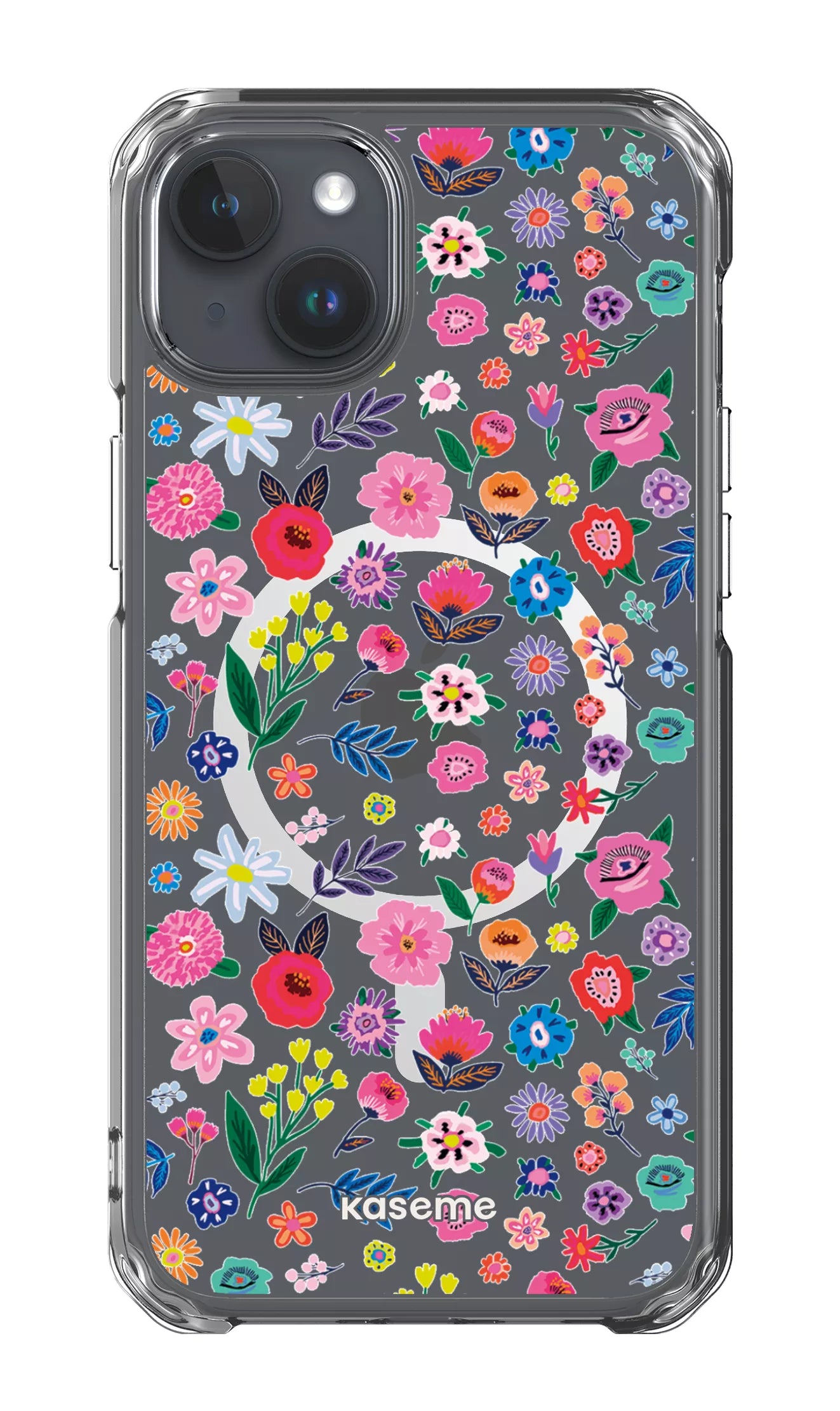 iPhone 15 Plus Clear Case - Magsafe Hallucinate Clear Case -