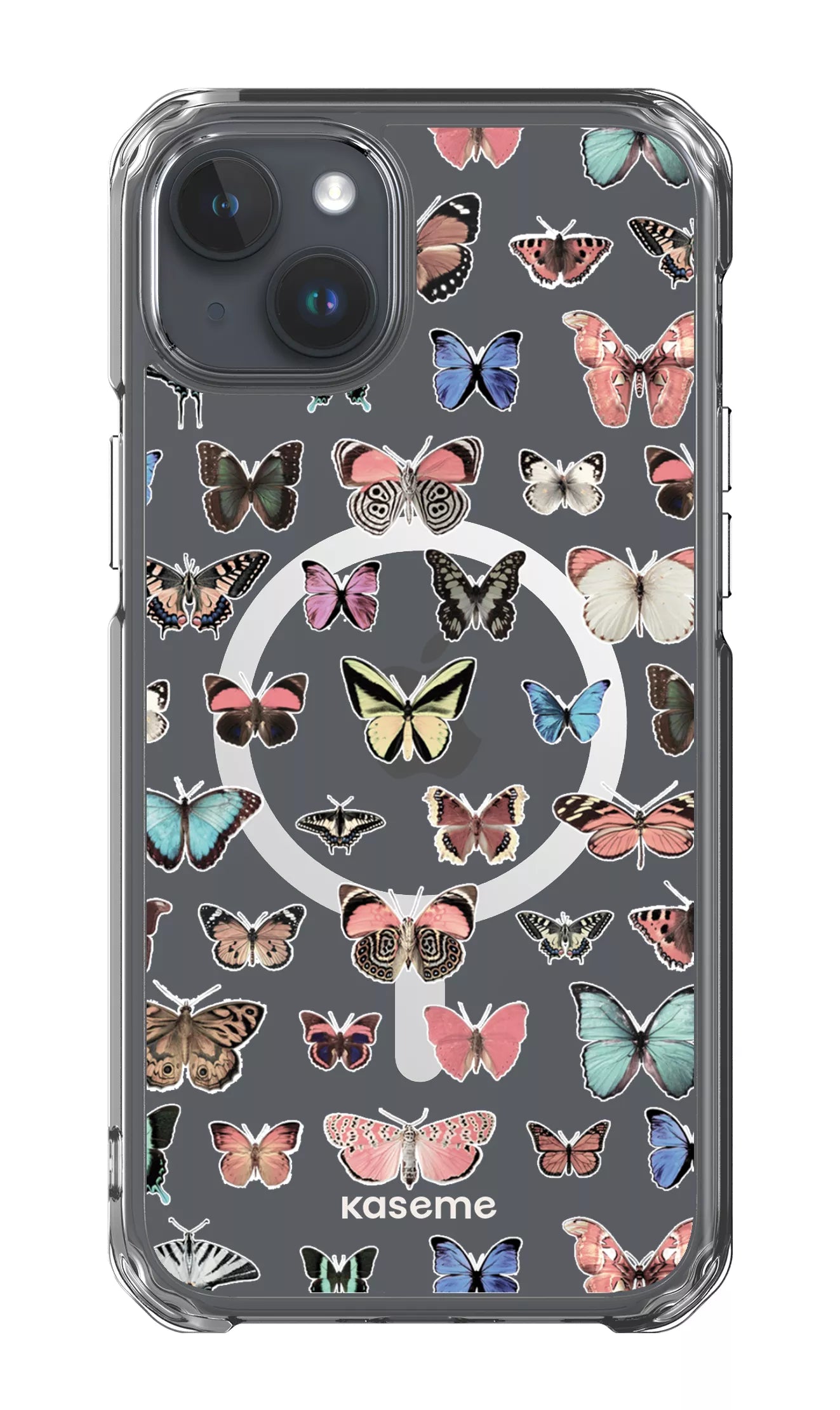 iPhone 15 Plus Clear Case - Magsafe Paloma Clear Case -