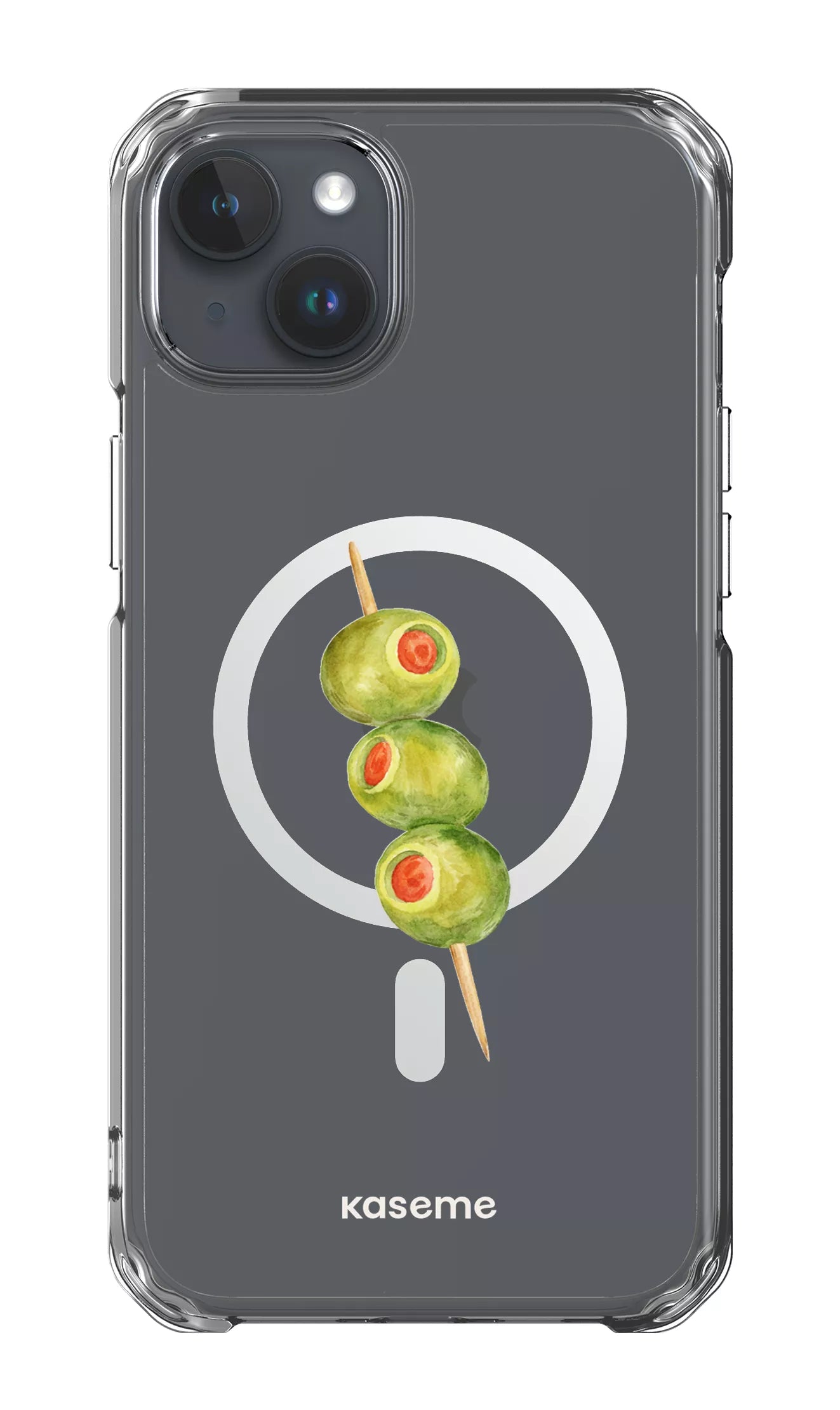 iPhone 15 Plus Clear Case - Magsafe Sicilia Clear Case -