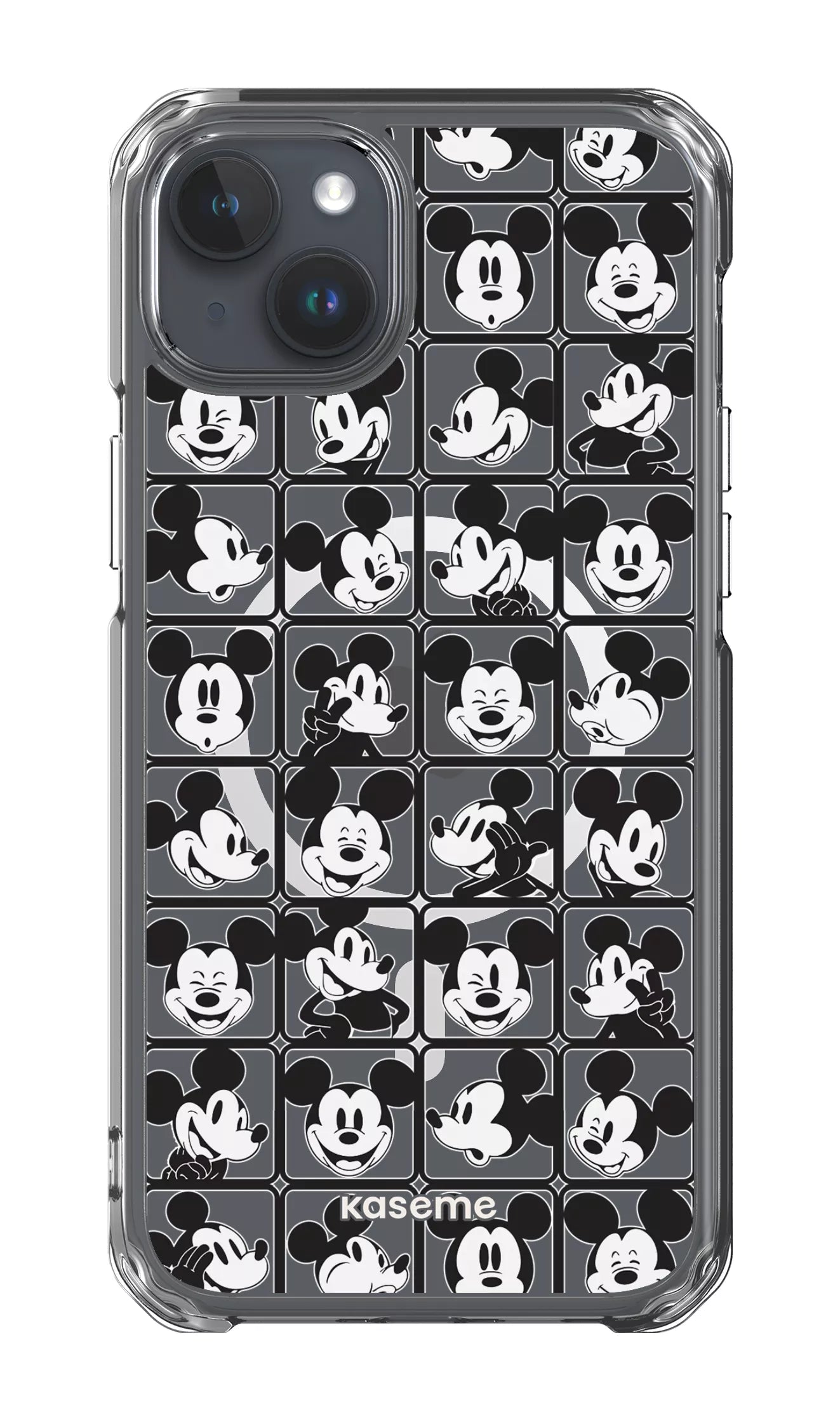 iPhone 15 Plus Clear Case - Magsafe Whimsy Clear Case -