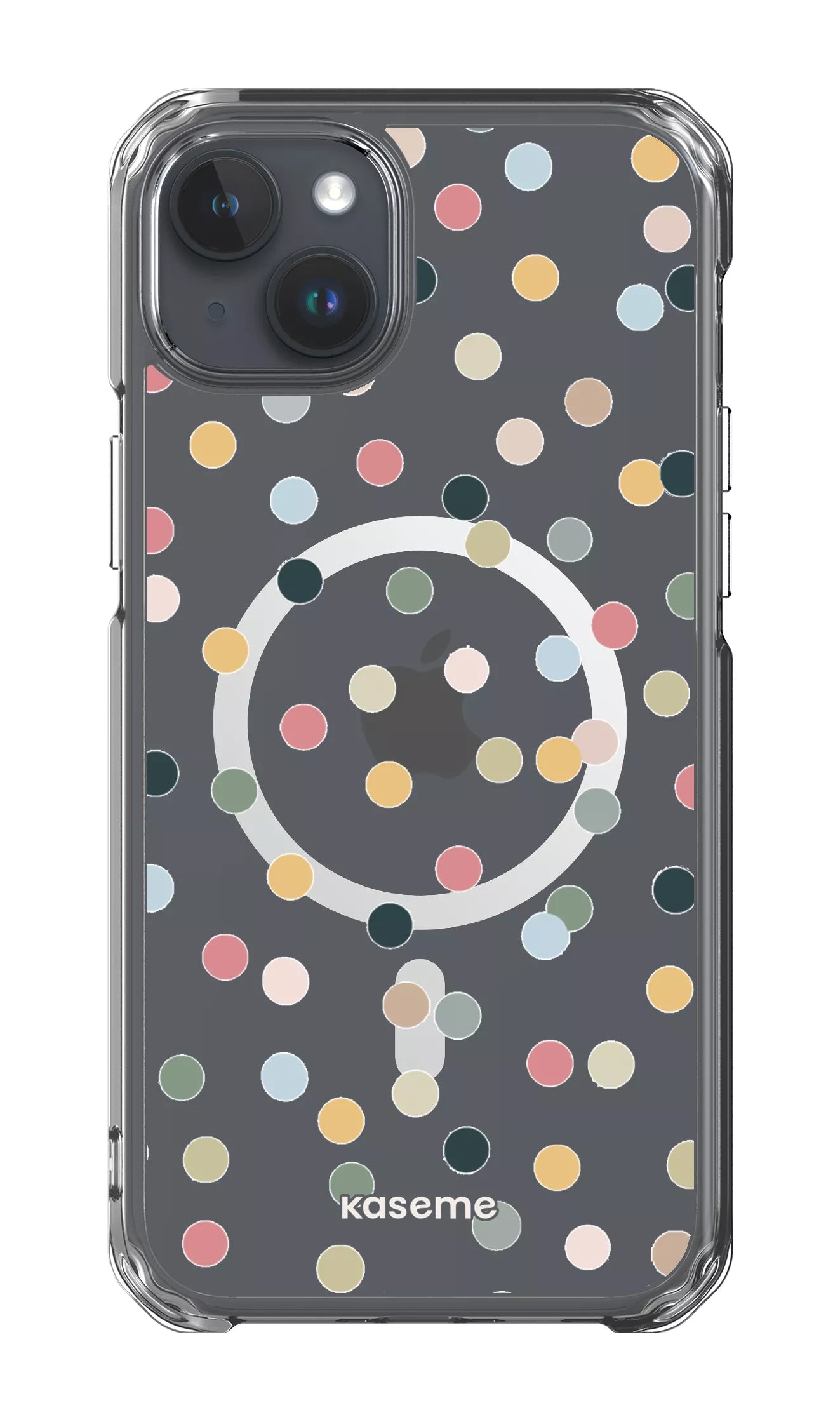 iPhone 15 Plus Clear Case - Magsafe Willow Clear Case -