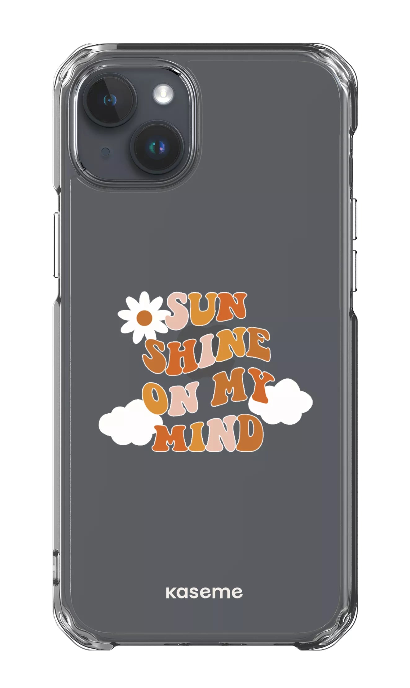 iPhone 15 Plus Clear Case Cheerful Clear Case -