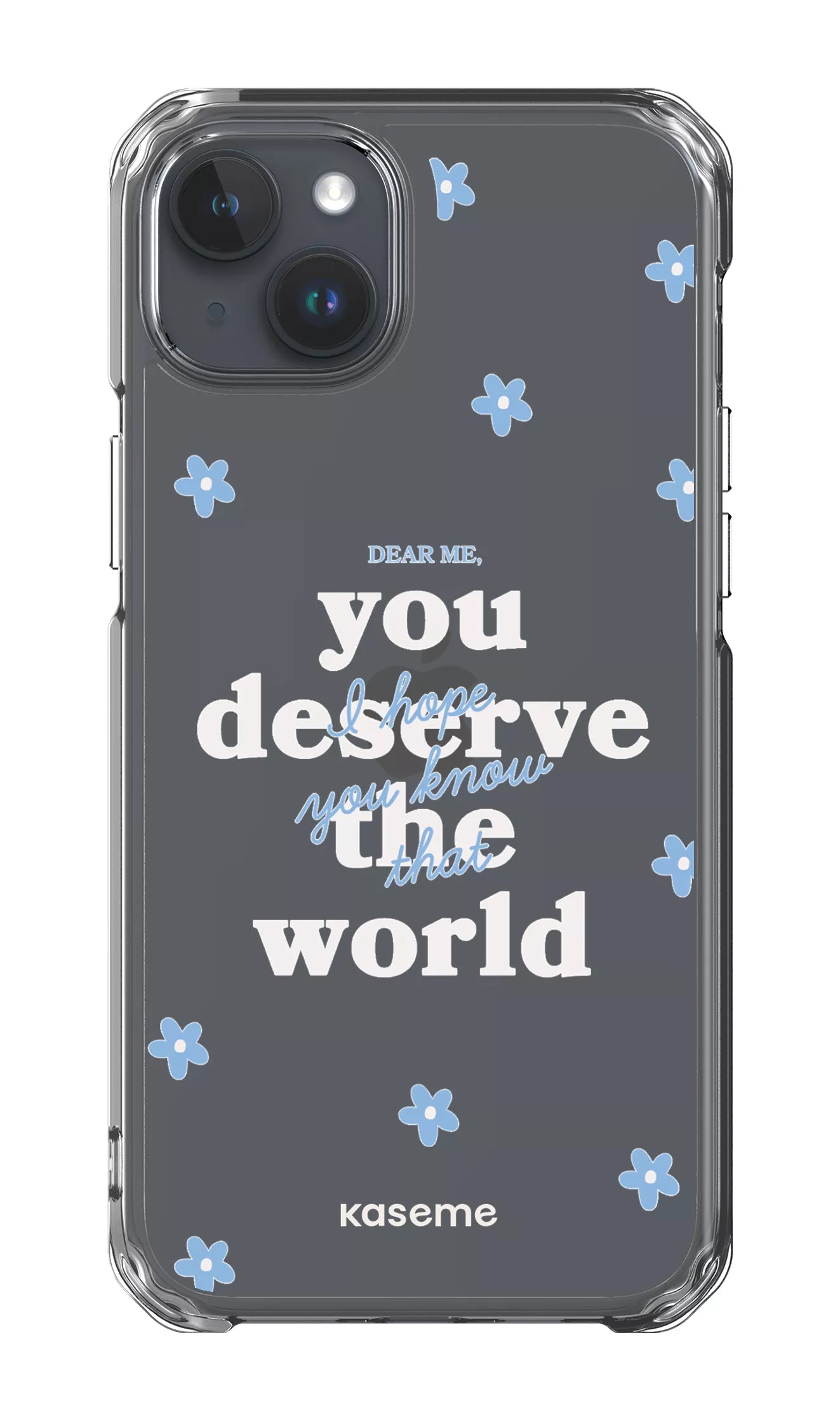 iPhone 15 Plus Clear Case Dear Me Clear Case -