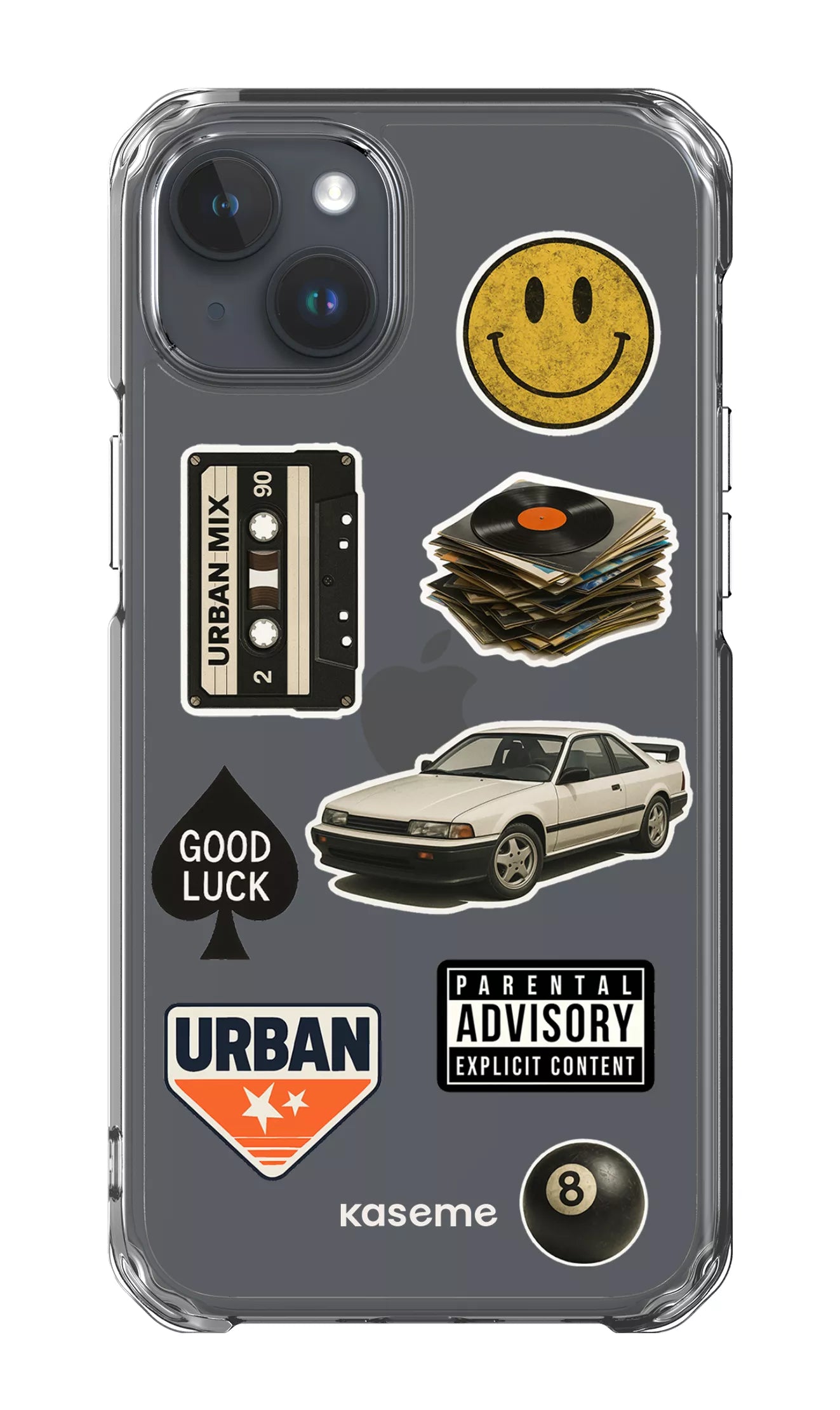 iPhone 15 Plus Clear Case Downtown Clear Case -