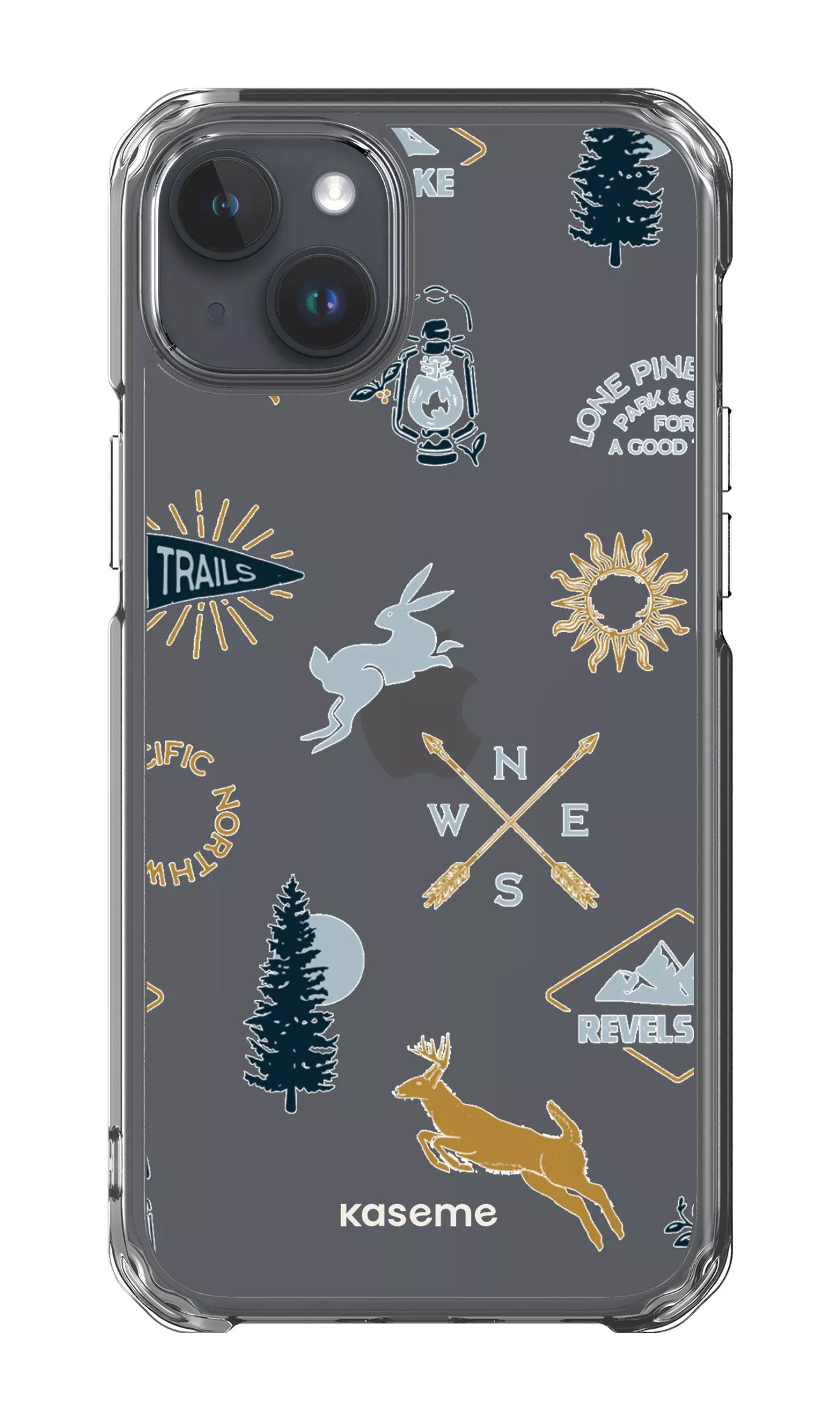 iPhone 15 Plus Clear Case Revelstoke white Clear Case -