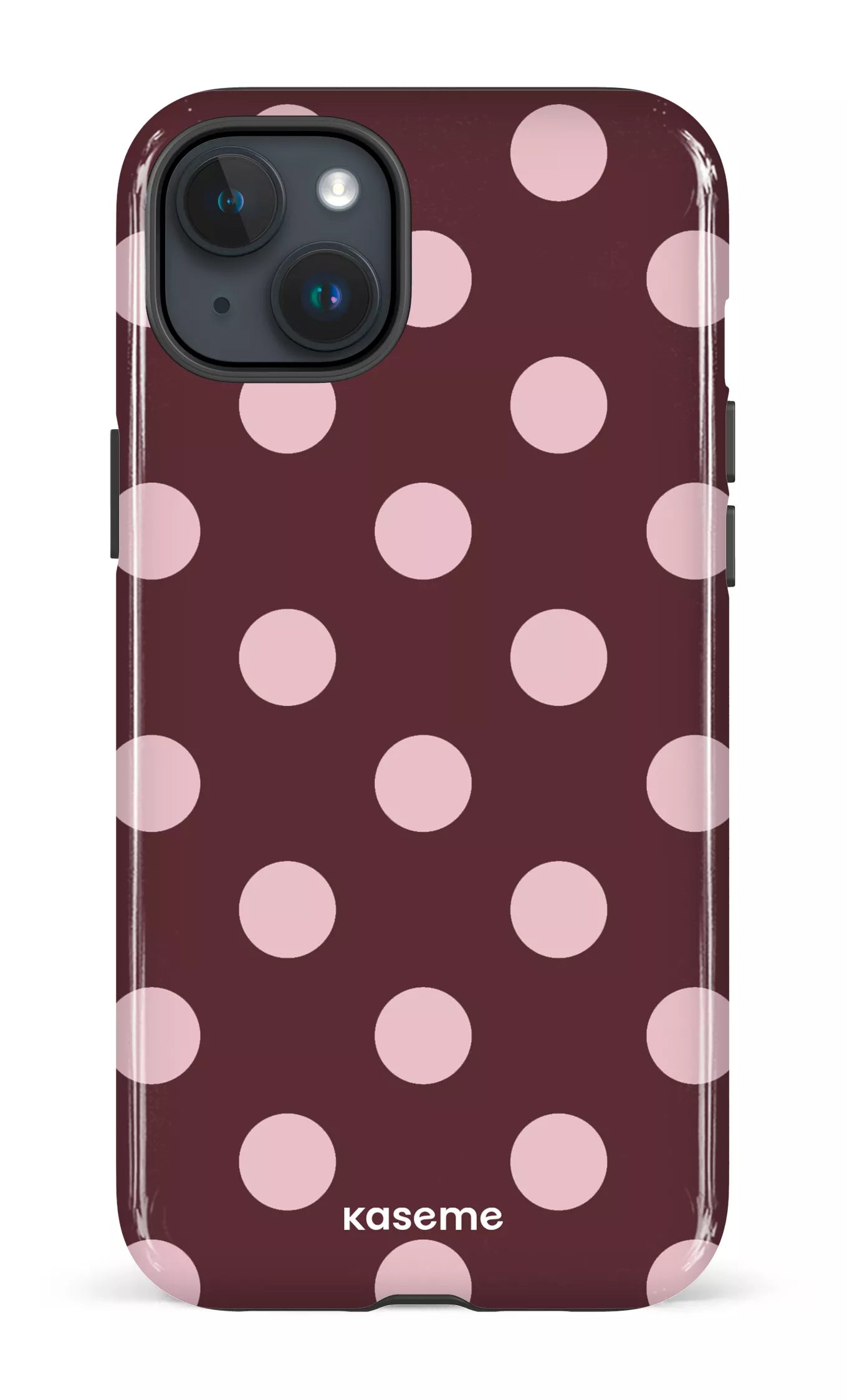 iPhone 15 Plus Tough Couture Burgundy -